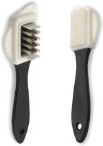 2PCS Suede Shoe Brushes, Suede & Nubuck 4-Way Leather Cleaning Brush, Nubuck Brush for Shoe Boot Bag Cleaning