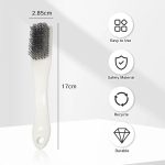 2 Pack Bowling Shoe Brush 2-in-1 Heavy Duty Scrubber for Shoes Sliders Golf Cleats and Boots Outdoor Shoe Cleaning Brushes for Mud and Dirt Durable Stainless Steel Wire Brush Cleaner Kit - Image 2