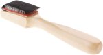 Wood Suede Sole Wire Dance Shoes Cleaning Brush for Footwear