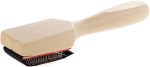 Wood Suede Sole Wire Dance Shoes Cleaning Brush for Footwear - Image 2