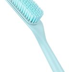 Household Laundry Brush Shoe Brush, Plastic Sturdy Handle & Soft Bristle Cleaning Brush, Professional Scrub Brush for Cleaning Fabrics Clothes Floors Bathrooms