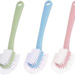 Scrub Brush for Shoes & Sneakers - Double Sided Cleaning Brush, 3 Color Pack