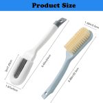2Pack Shoe Cleaning Brush -Sneaker Shoe Cleaner Brush-Soft Bristle Cleaning Shoes Scrubber-Long Handle Shoe Scrubbing Brush-White Sneaker Cleaner Brush-Shoe Brushes for Cleaning - Image 2