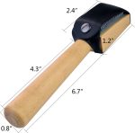 Dancing Shoes Brush Wooden Suede Sole Shoe Brush Cleaner Cleaning Brush for Modern Latin Dance Shoes Wire Brush - Image 2