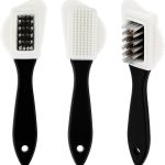 3-Piece Suede & Nubuck Shoe Care Kit - 4-Sided Brush, Suede Leather Cleaner, Eraser for Easy Stain Removal