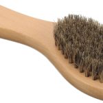 Soft Bristle Shoe Brush with Bent Handle Gentle Cleaning Polishing for Shoes Effortless Reach for Soles and Heels Durable Bristle Material for Shoe Care