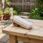 2 in 1 Suede Brush, Suede Shoe Brush, Wooden Handle Shoes Brushes with Brown Horsehair for Suedes & Nubuck Shoe Bag Jacket Boots Cleaning - Image 2