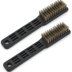 2 Pack Bowling Shoe Brushes Heavy Duty Shoe Scrubber Shoe Cleaning Brushes Bowling Accessories Multifunctional Shoes for Men Women Sports Shoes Outdoor Cleaning