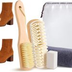5Pcs Suede Eraser for Shoes, Suede Eraser and Brush, Suede Cleaning Kit, Suede Kit, Suede Brush Stain Removal for Suede Jackets, Purse, Couches & Bags