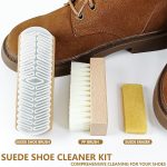 3Pcs Suede Shoe Brush and Eraser Suede Nubuck Cleaning Brush for Shoes - Image 2