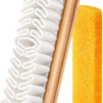 2 Pcs Suede Shoe Brush Nubuck Leather Cleaner Shoes Shine Dauber Crepe Applicators Set with Cleaning Eraser(Brush with Eraser)