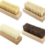 4 Pcs Wooden Handheld Shoe Cleaner Brush Set - Nano Silk, Silk, Natural Horsehair, Pig Bristle - For Sneakers, Leather Boots, Canvas Shoes