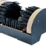 Boot Scrubber Cleaner Shoe Brush - Mountable Boot Scrubber Buffer for Boots, Shoes, Sneakers - Indoor/Outdoor Boot Scraper