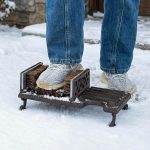Boot Scraper Outdoor Shoe Brush with Flaps,Cleaning Heavy-Duty Shoe Cleaner and Boot Scrubber for Mud,Dirt, Snow,Durable Weather-Resistant Outdoor Shoe Cleaning Tool - Image 2
