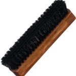 European Quality Shoe Brush: Wooden Handcrafted, Shoe Cleaning Brush with Nylon Fiber Bristle and Molded Wood Handle, Imported Shoe Brushes for Cleaning - 7x1 3/4x1 3/4 Inches Size
